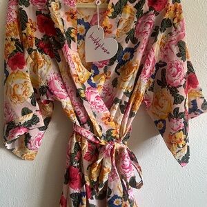 Buddy Love Floral Kimono Robe